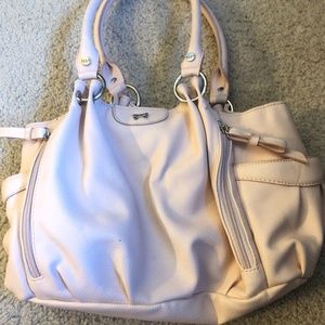 Elle Baby Pink Leather Purse
